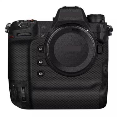 Imagem de Z 9 Adesivo de câmera anti-arranhões revestimento protetor de corpo película protetora capa para Nikon Z9 (favo de mel preto)