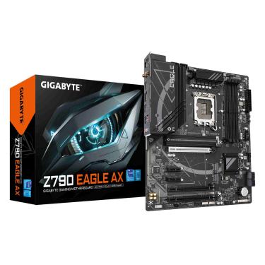 Imagem de Placa Mãe Gigabyte Z790 EAGLE AX WIFI Intel LGA1700 Chipset Z790 4xDDR5 ATX
