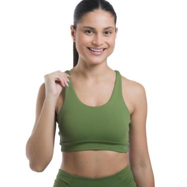 Imagem de Top Nadador MY Fitness Army Green | Márcio May Sports-Feminino