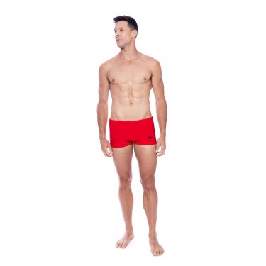 Imagem de Hidroshort, Speedo, Contrast, Lycra lisa Xtra Life, tamanho M - Vermelho