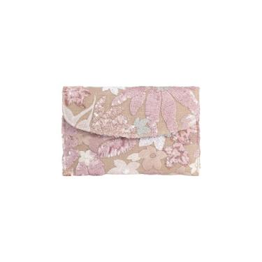Imagem de Verdusa Bolsas De Festa Femininas Com Bordado Floral E Lantejoulas, Bolsa Mão Para Festa, Rosa Claro, Tamanho Único
