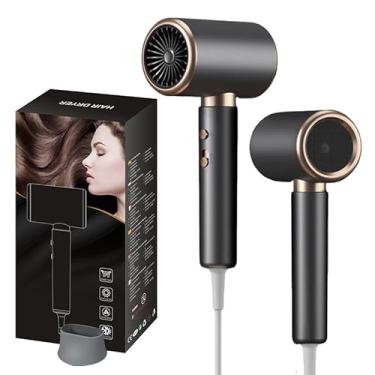 Imagem de Secador de Cabelo Profissional 2000W 220V Ionic Silenciosoc com Difusor Pequeno Portátil para Viagens 37H (220V)