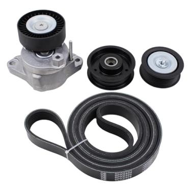 Imagem de MOTOKU Kit de tensor de correia e polia serpentina para Mercedes C230 C280 C300 C350 CL550 CLK350 CLK550 CLS550 E350 E550 G550 GL450 GL550 GLK350 ML350 ML5500 R350 S550 SL550 SLK280 SLK300