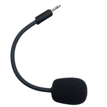 Imagem de MICMXMO Microfone de substituição para JBL Quantum 100 (Q100) Fones de ouvido para jogos, cancelamento de ruído, cristalino, microfone boom de voz para Switch PS5 PS4 Mac PC, conector de 2,5 mm
