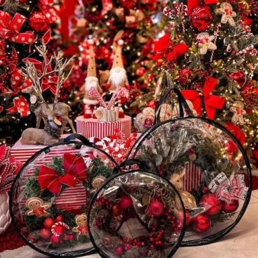 Imagem de Capa Bolsa Para Guirlanda De Natal Enfeitestamanho M 15X50 - Bom Close