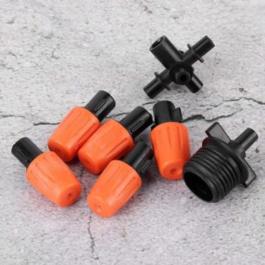 Imagem de Tnfeeon Pulverizador de Nebulização de Jardim Ajustável, Ferramenta de Irrigação Externa Eficiente Com Diâmetro de Pulverização Ajustável de até 9,8 Pés, Operação de Baixa Pressão de água, Pacote