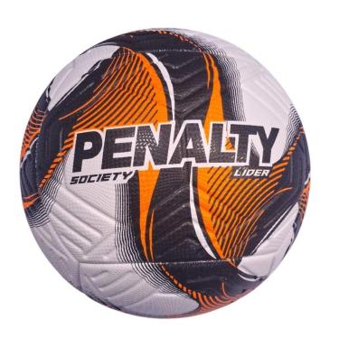 Imagem de Bola Futebol Society Penalty Lider XXV -Preto Oficial-Unissex