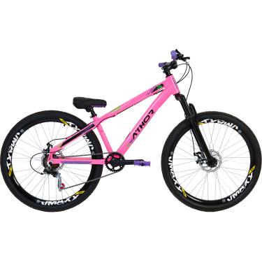 Imagem de BICICLETA ATHOR ARO 26 FREERIDER B-RAMP 07 VELOCIDADES ROSA