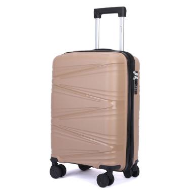 Imagem de Mala De Bordo 10kg Viagem Zíper Expansível Em Polipropileno Rodinhas 360º Tsa - Bocaiúva - Cruzeiro Fendi