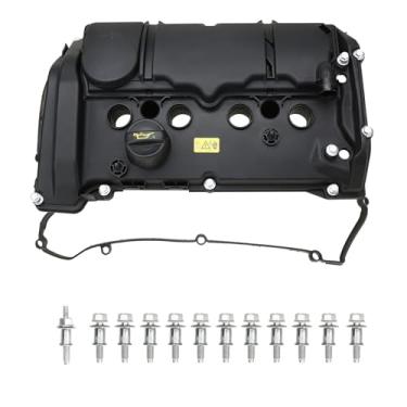 Imagem de MILIPARTS Tampa da válvula com gaxeta, parafusos e tampa adequada para Mini Cooper S R55 R56 R57 R58 R59 R60 R61 L4 1.6L Substituir 11127646552 11127603390