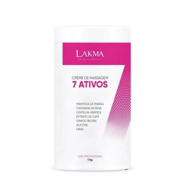 Imagem de Creme de Massagem 7 ativos 1 kg Lakma