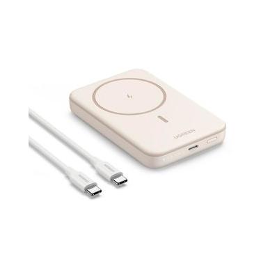 Imagem de Carregador Magnético sem Fio Power Bank Bege - UG-25207 - Ugreen