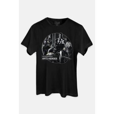 Imagem de Camiseta Marvel Thunderbolts* Anti-Heroes, GG, Preto, Unissex