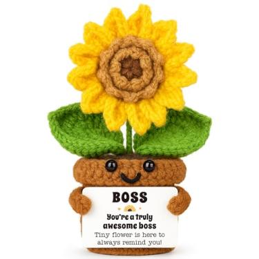 Imagem de Presentes Boss Lady para mulheres homens presentes de apreciação do dia dos chefes melhor chefe líder principal mentor gerente de liderança promoção de colega de trabalho elefante branco presente de