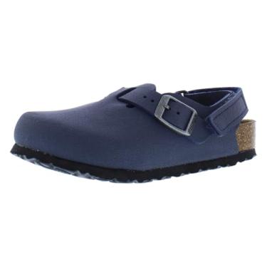 Imagem de Birkenstock Sandália masculina Tokio (bebê/criança pequena), Azul marino, 1-1.5 Narrow Little Kid