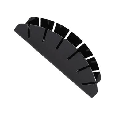 Imagem de GLOGLOW Suporte para boné de Artesanato, Organizador de Chapéu de Plástico PS Resistente Com 6 Slots para Armazenamento de Armário e Exibição de Varejo Sem Instalação Rack de Exibição de boné de