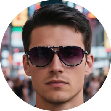 Imagem de Óculos de sol aviador para mulheres e homens, armação unissex clássica para viagens de negócios, viagens e uso diário, Roxa