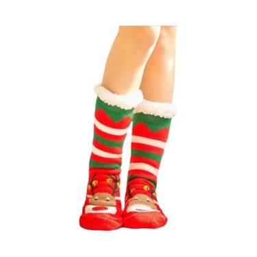 Imagem de Casaco de Pelúcia Feminino para Inverno - Pinguim, Veado, Urso - Quent