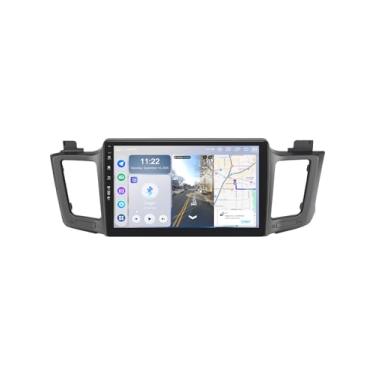 Imagem de Roadanvi Estéreo automotivo X14 de 10,2 polegadas para Toyota RAV4 2013-2018 com carplay sem fio, Android Auto, 6G RAM + 128G ROM, Bluetooth 5.2, Android 14 unidades de navegação GPS, tela sensível ao