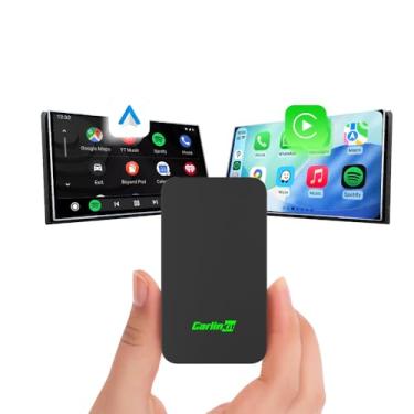Imagem de CarlinKit Adaptador automotivo 5.0 Wireless CarPlay e Android | WiFi de 5 GHz | Com fio para sem fio | Conexão automática | para carros com fio OEM
