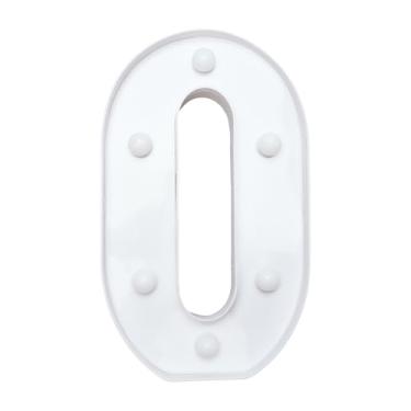 Imagem de Letras de letreiro de LED, letras iluminadas, letras para decoração de parede, perfeita para festas, casamentos, decorações de lojas (O), placa de jardim à prova d'água com efeito neon