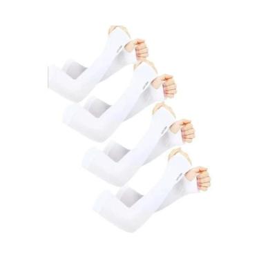Imagem de Mangas Protetoras UV Para Homens E Mulheres, 6 Pares, Mangas Esportiva