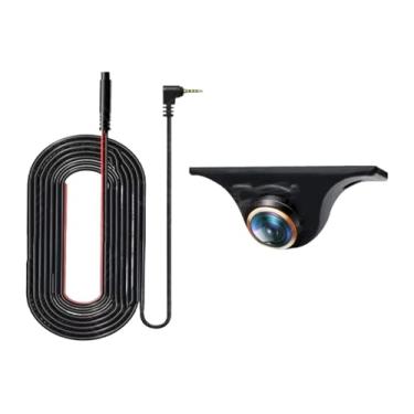 Imagem de Câmera de estacionamento AHD 1080P para carro, câmera traseira com lente olho de peixe dourada de 170°, visão noturna Full HD, câmera frontal para ré, câmera veicular 360 (cabo de 15 m)