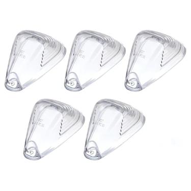 Imagem de 5 peças de luz de marcador de cabine, luz de corrida de teto de cabine, luz de marcação superior para Ford F150 F250 F350 F450 F550 F650 F750 E150 E250 E350 E450 Super Duty Pickup trucks (apenas capa)