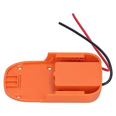Imagem de KIMISS Adaptador de Bateria Com Furo de Fixação para Conectores de Alimentação 18V / 18V - Adaptador de Base de Energia Portátil e Confiável