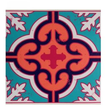 Imagem de 1PC Adesivos de azulejo retrô autoadesivos PVC Decalques parede removíveis para decoração cozinha banheiro e lar Proteção organizada Fácil aplicar Pee