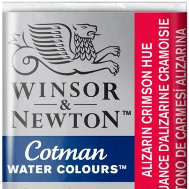 Imagem de Aquarela Winsor & Newton Cotman Pastilha 003 Alizarin Crimson - WINSOR