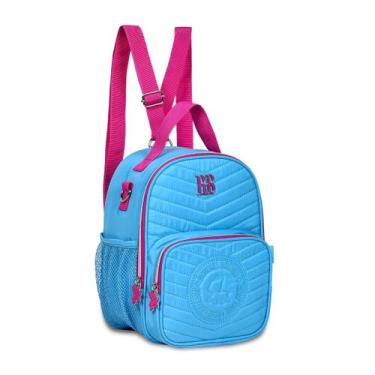 Imagem de Lancheira Térmica Rebecca Bonbon Juvenil Mochila P Escolar, Azul