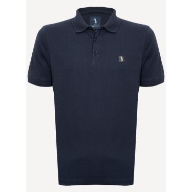 Imagem de Camisa Polo Aleatory Lisa Icon Marinho-Masculino