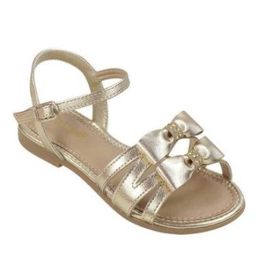 Imagem de SANDÁLIA INFANTIL PAMPILI 409 CHERRIE DOURADA-Feminino