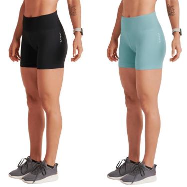 Imagem de Kit 2 Shorts Lupo Basic Feminino Treino Academia-Feminino