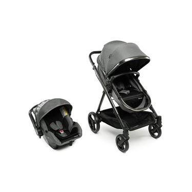 Imagem de Carrinho com Bebê Conforto Travel System Discover Duo Grey Chrome - Safety 1st
