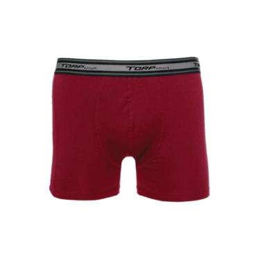 Imagem de Cueca boxer cotton torp cor:cabernettamanho:m, Cabernet, M