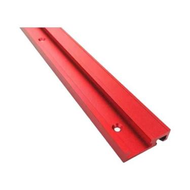 Imagem de Trilho Em T De Liga De Alumínio 40/50CM Tipo 45 Para Marcenaria, Furad