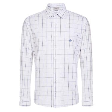 Imagem de Camisa Dudalina Branco Slim Ft Space Dye-Masculino