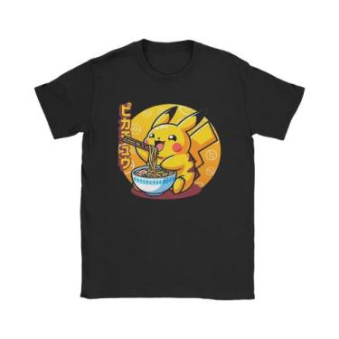 Imagem de Camiseta Masculina De Algodão Pokemon Com Gola Redonda E Manga Curta, 