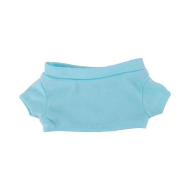 Imagem de Boneca De Pelúcia Pato Amarelo 30Cm Série Azul Lalafanfan Com Saia, Mo