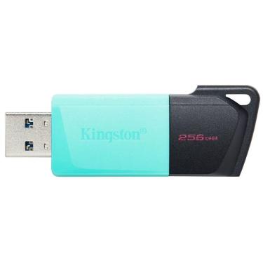 Imagem de Pendrive Kingston Datatraveler Exodia M 256gb. Usb 3.2, Preto E Verde - Dtxm-256gb