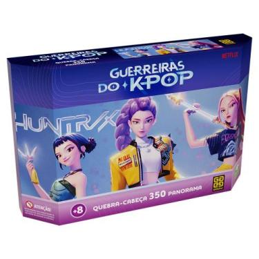 Imagem de Quebra-cabeça 350 peças Panorama Guerreiras do K-Pop - Grow