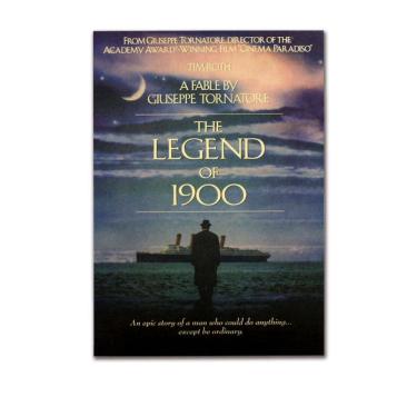 Imagem de Pôster Vintage Kraft Paper A Lenda do Filme de 1900 51,5x36cm