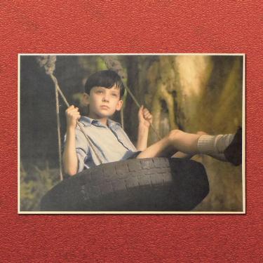 Imagem de Pôster O menino do pijama listrado Arte cinematográfica vintage 42x30cm