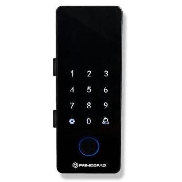 Imagem de Fechadura digital athenas vidro 01 - Primebras