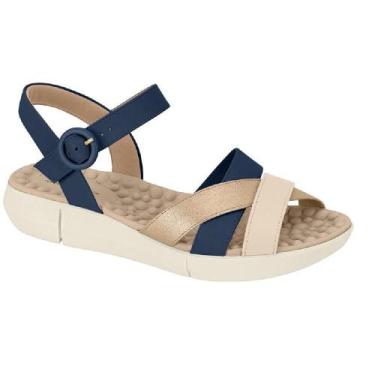 Imagem de Sandalia modare ultraconforto ref 7142.124.28590 feminino, 37, Marinho