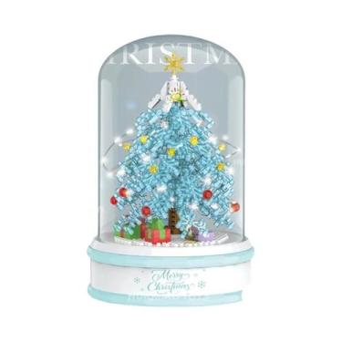 Imagem de Caixa De Música Miniatura De Natal Com Papai Noel Para Crianças, Brinq