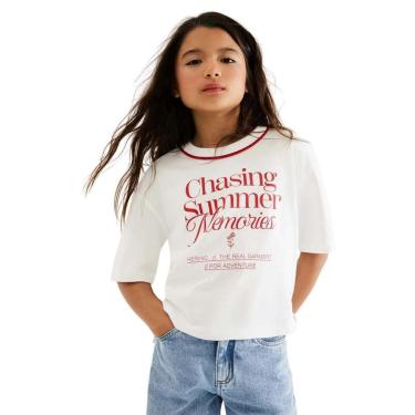 Imagem de Blusa Hering Infantil Menina Oversized Super Cotton-Feminino