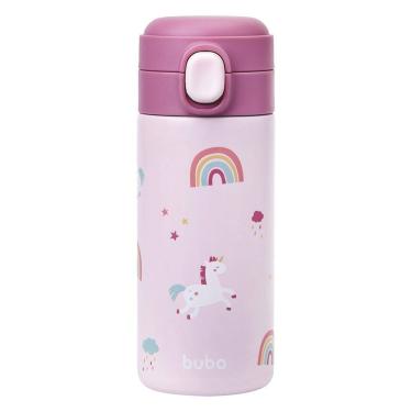 Imagem de Garrafa Térmica Parede Dupla Buba Magic Unicórnio 400ml